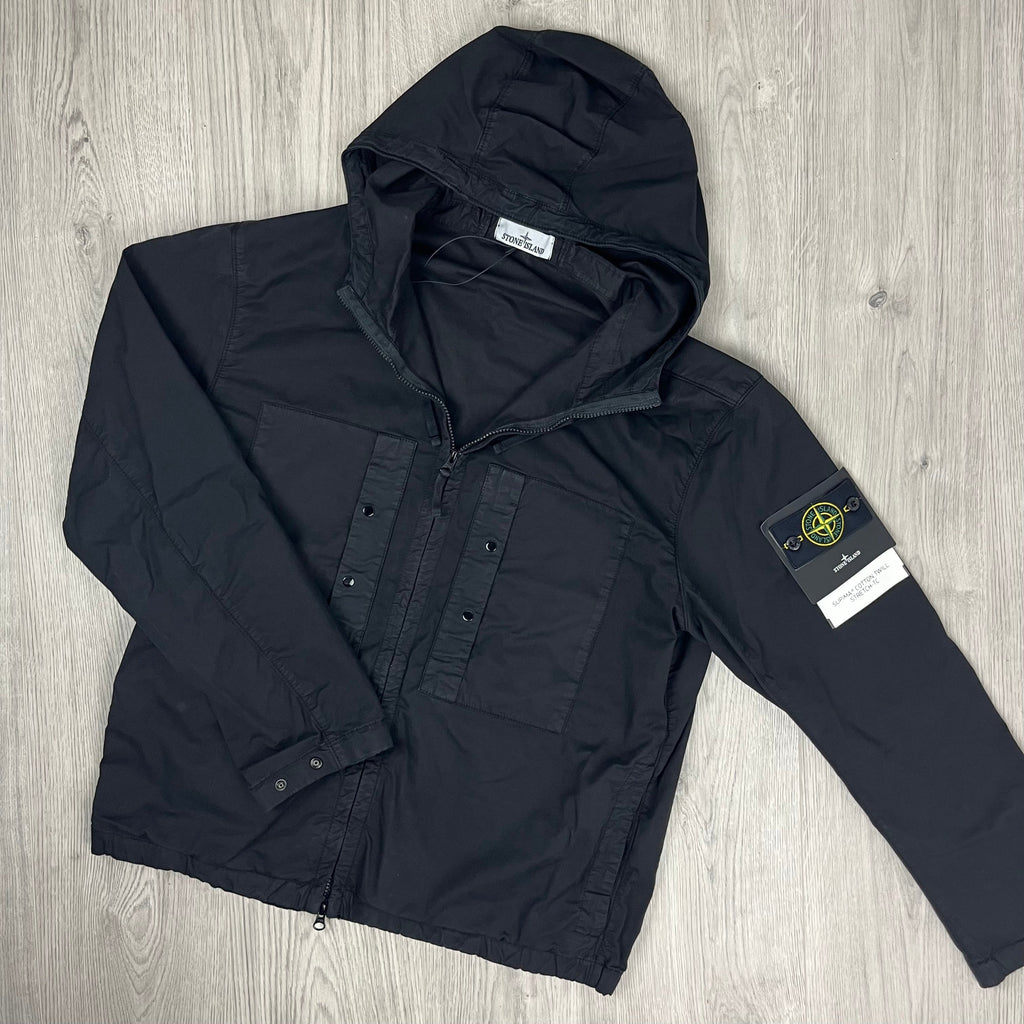 Stone Island Supima Jacket - Black Ironleague
