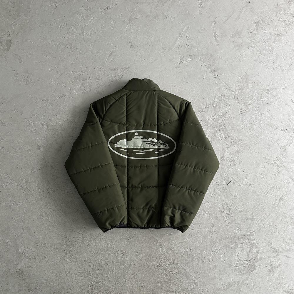 Corteiz Bellic Insulated Jacket - Olive Ironleague
