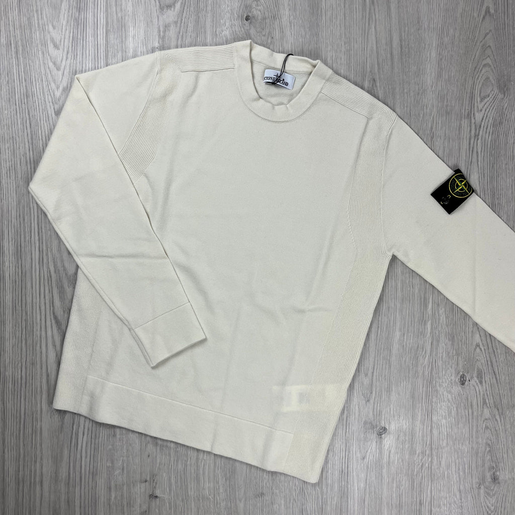 Stone Island Knit Sweatshirt - Plaster Ironleague