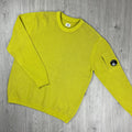 CP Company Chenille Sweatshirt - Green Sheen Ironleague