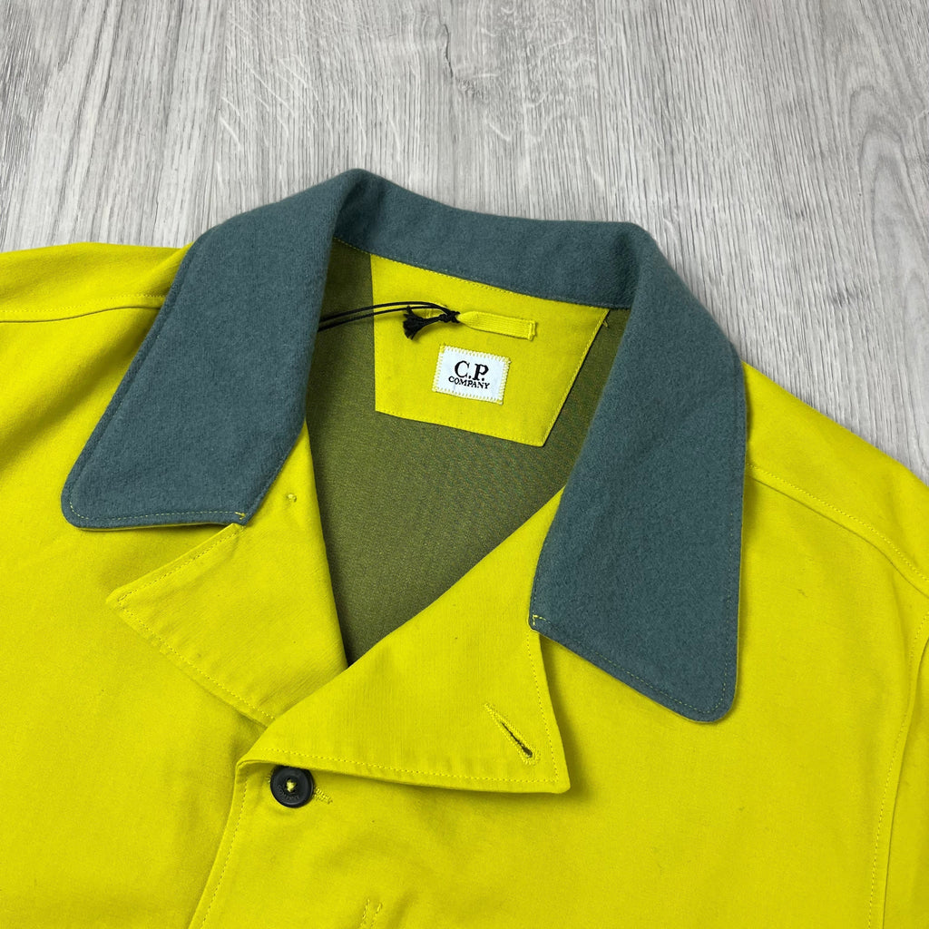 CP Company Co/Ny Satin Jacket - Green Sheen Ironleague