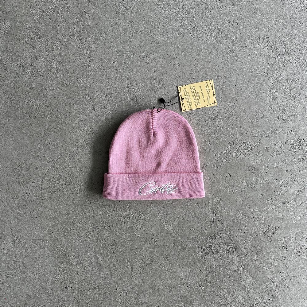Corteiz Beanie - Pink Ironleague
