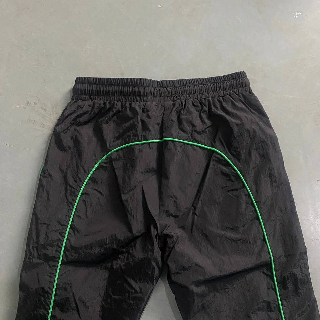 Trapstar Irongate T Shellsuit - Black/Green Ironleague