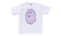 BAPE Firework Ape Head I Tee White 1L72 110 024 WHT