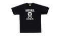 BAPE Baby Milo Crossbone Tee Mens Style : Bape-bmcbt BLACK BAPE BMCBT