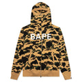 A BATHING APE 1st Camo Full Zip Hoodie - Yellow