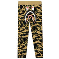 A BATHING APE 1st Camo Wide Fit Sweat Pants - Yellow