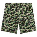A BATHING APE Abc Camo Beach Shorts - Green