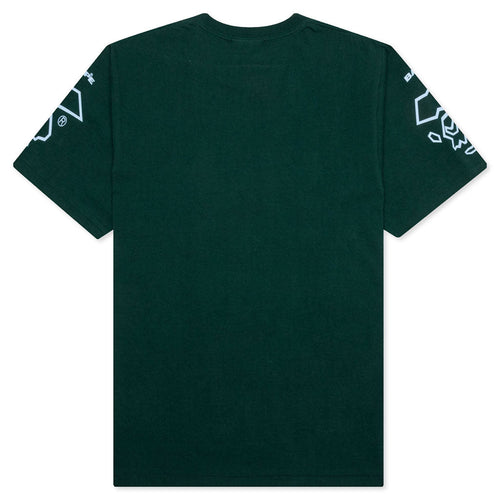 A BATHING APE Bape Football Tee - Green