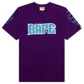 A BATHING APE Bape Football Tee - Purple