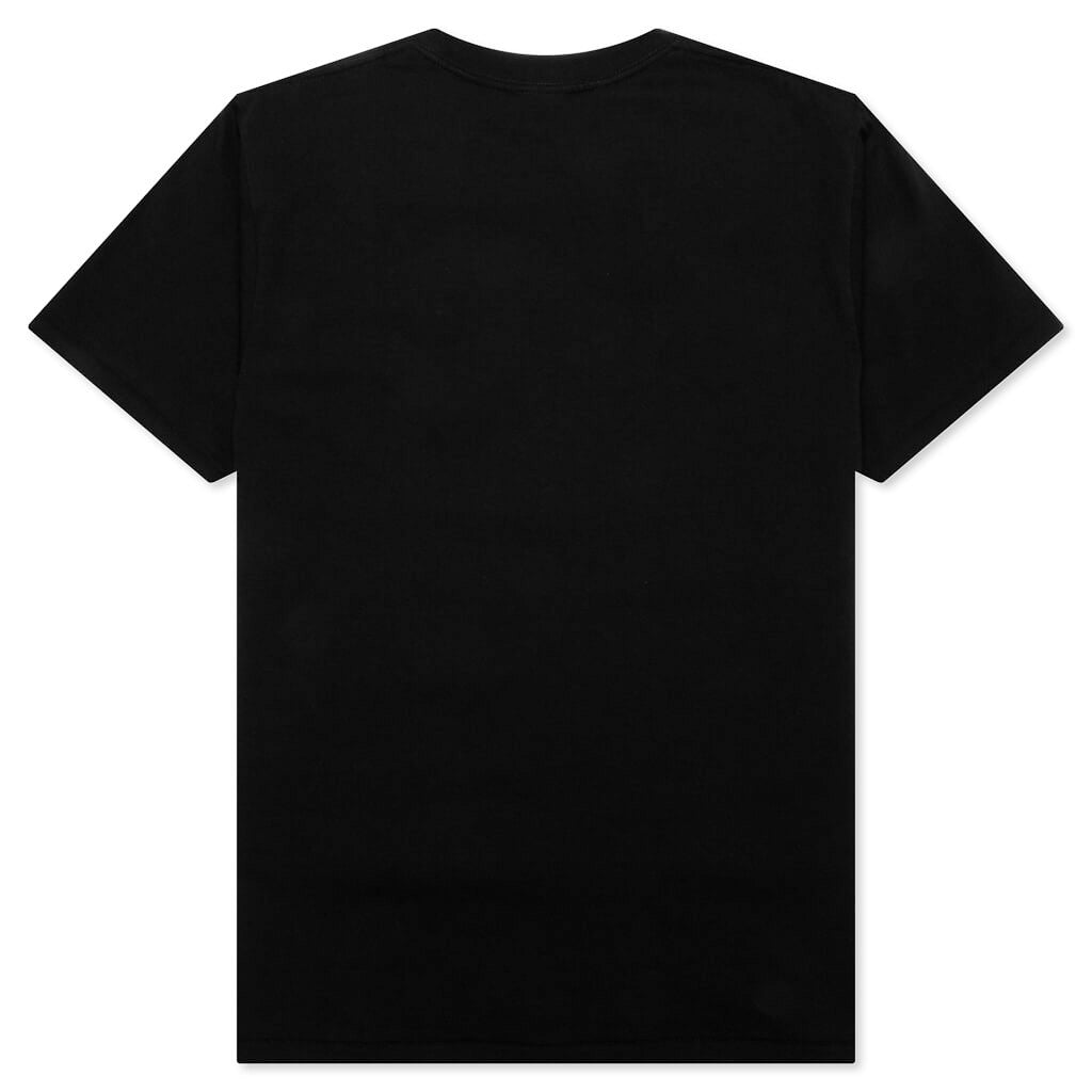 A BATHING APE Color Camo Milo Shark Tee - Black/Purple