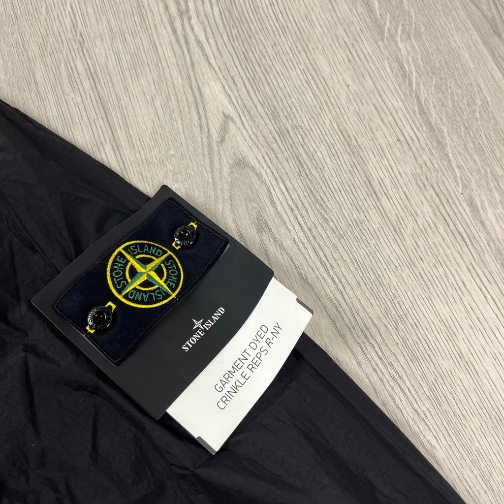 Stone Island Crinkle Reps R-NY Jacket - Black Ironleague