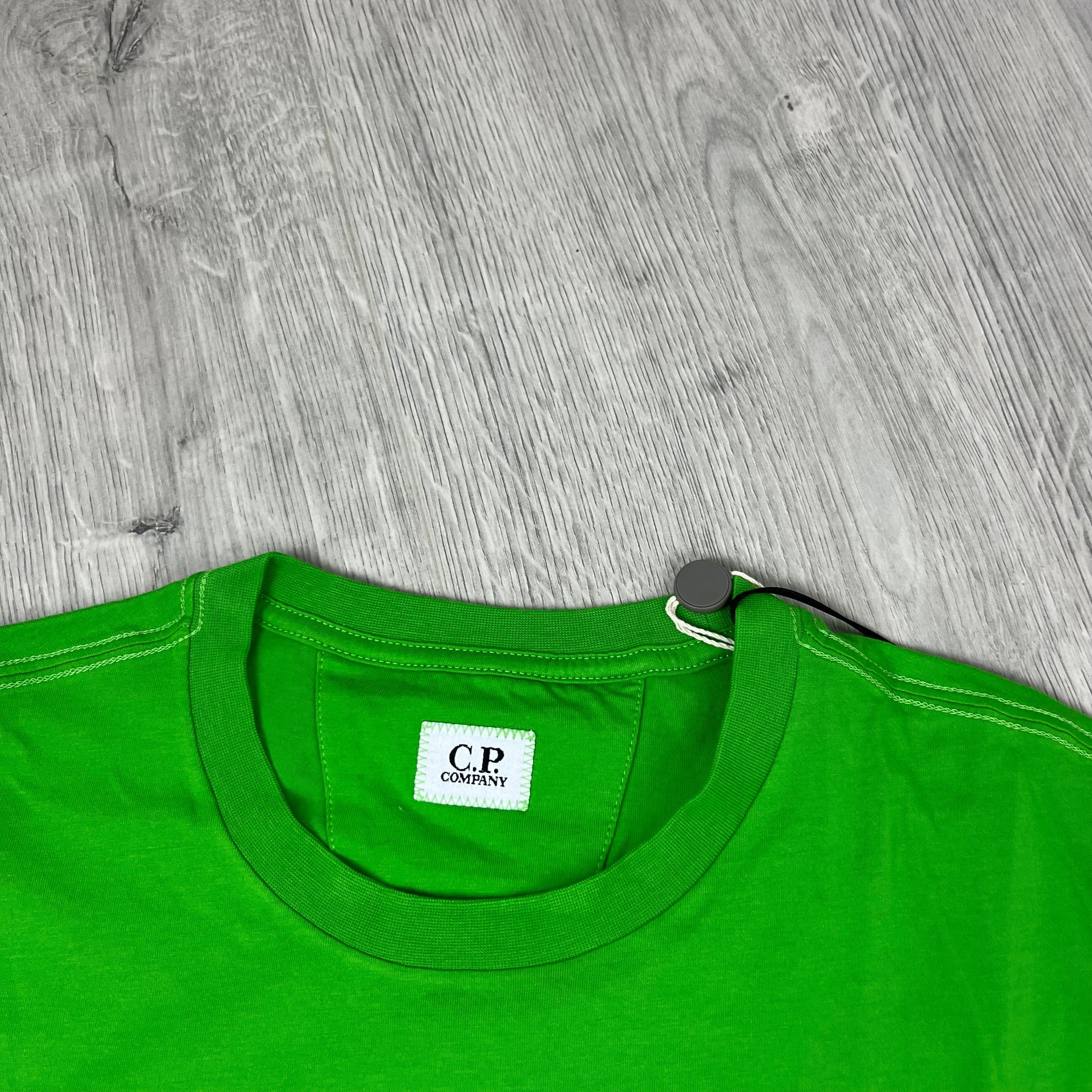 CP Company Printed T-Shirt - Green Ironleague