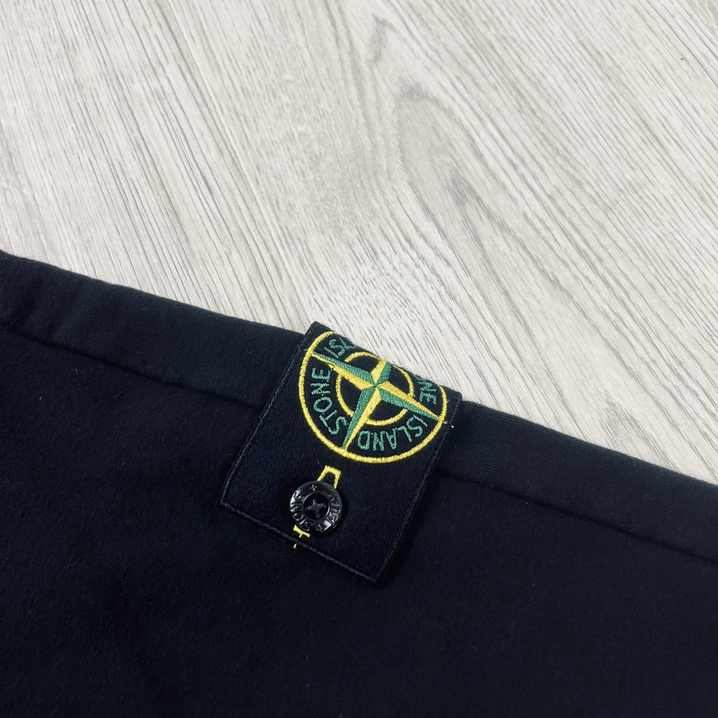 Stone Island Dyed Hoodie - Black Ironleague