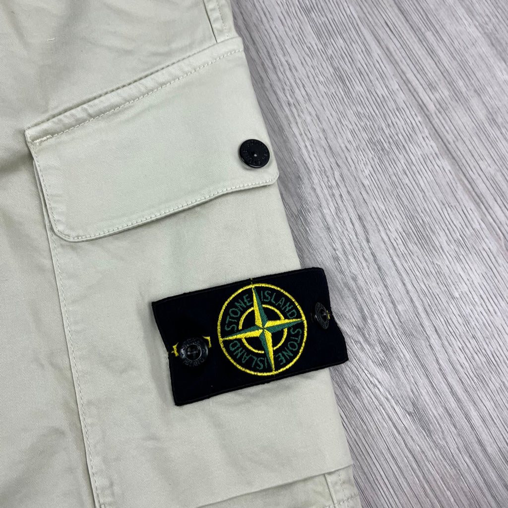 Stone Island Cargo Shorts - Sand Ironleague