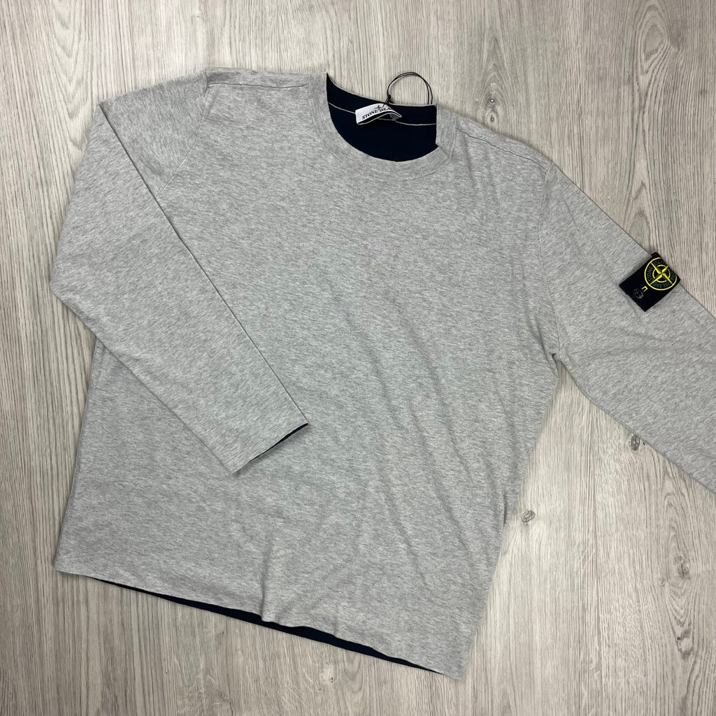 Stone Island Reversible Sweatshirt - Grey/Navy Ironleague