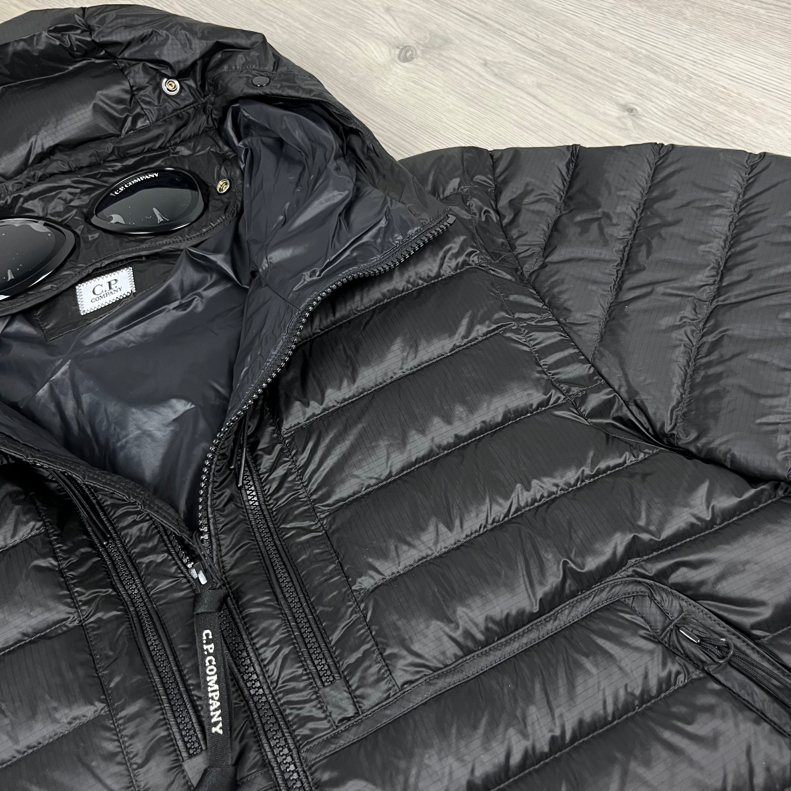 CP Company DD Goggle Jacket - Black Ironleague