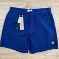 Stone Island Nylon Metal Swim Shorts in Bright Blue Ironleague