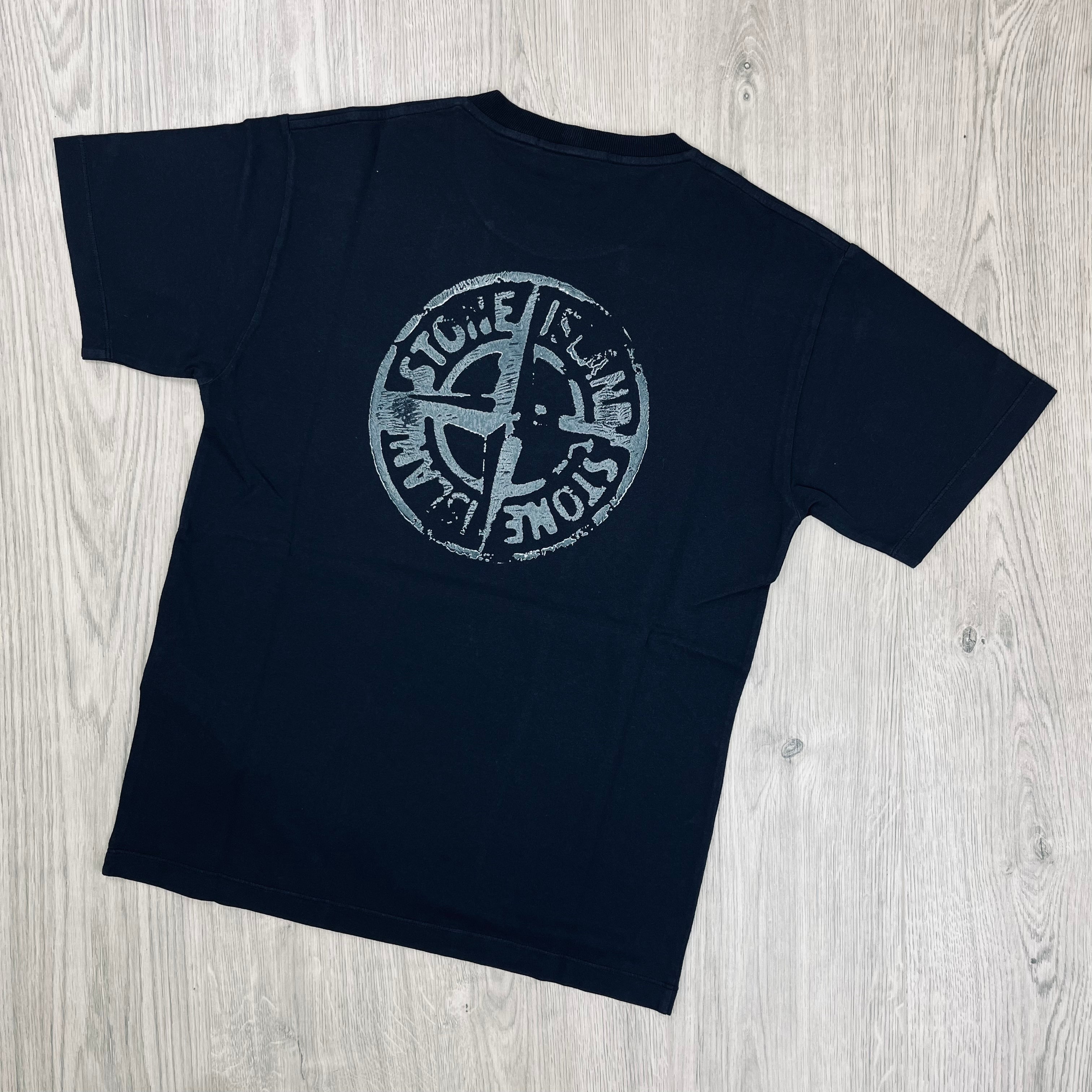Stone Island Printed T-Shirt - Navy Ironleague