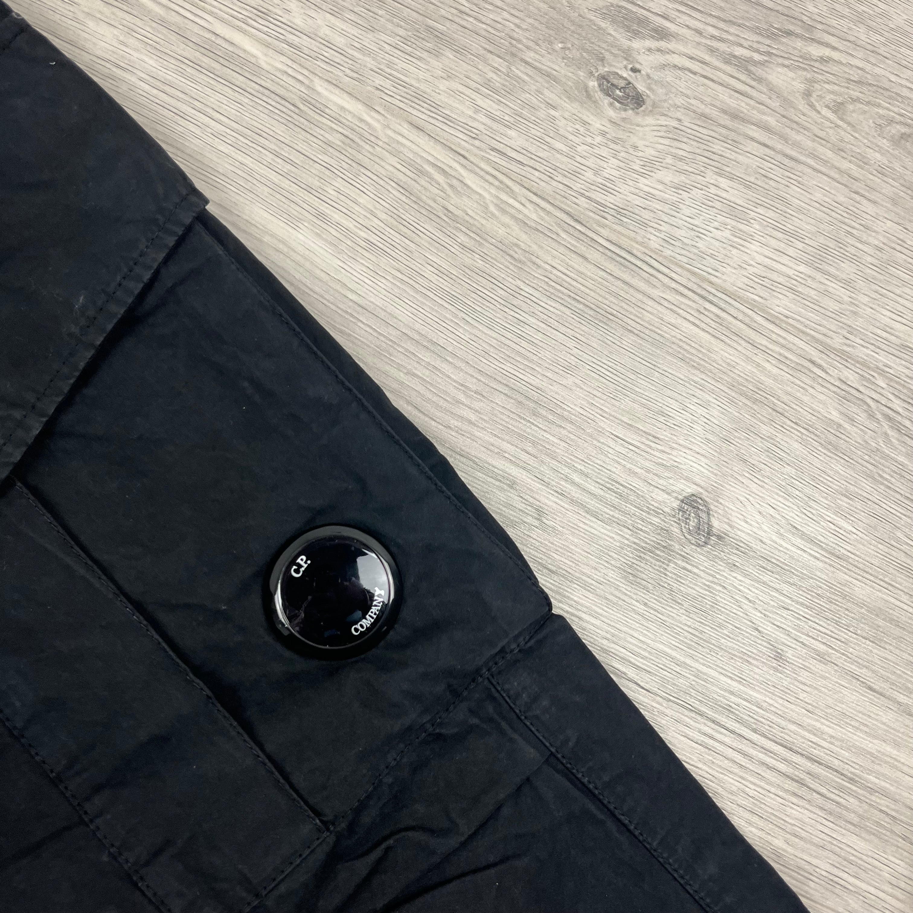 CP Company Cargo Trousers - Black Ironleague