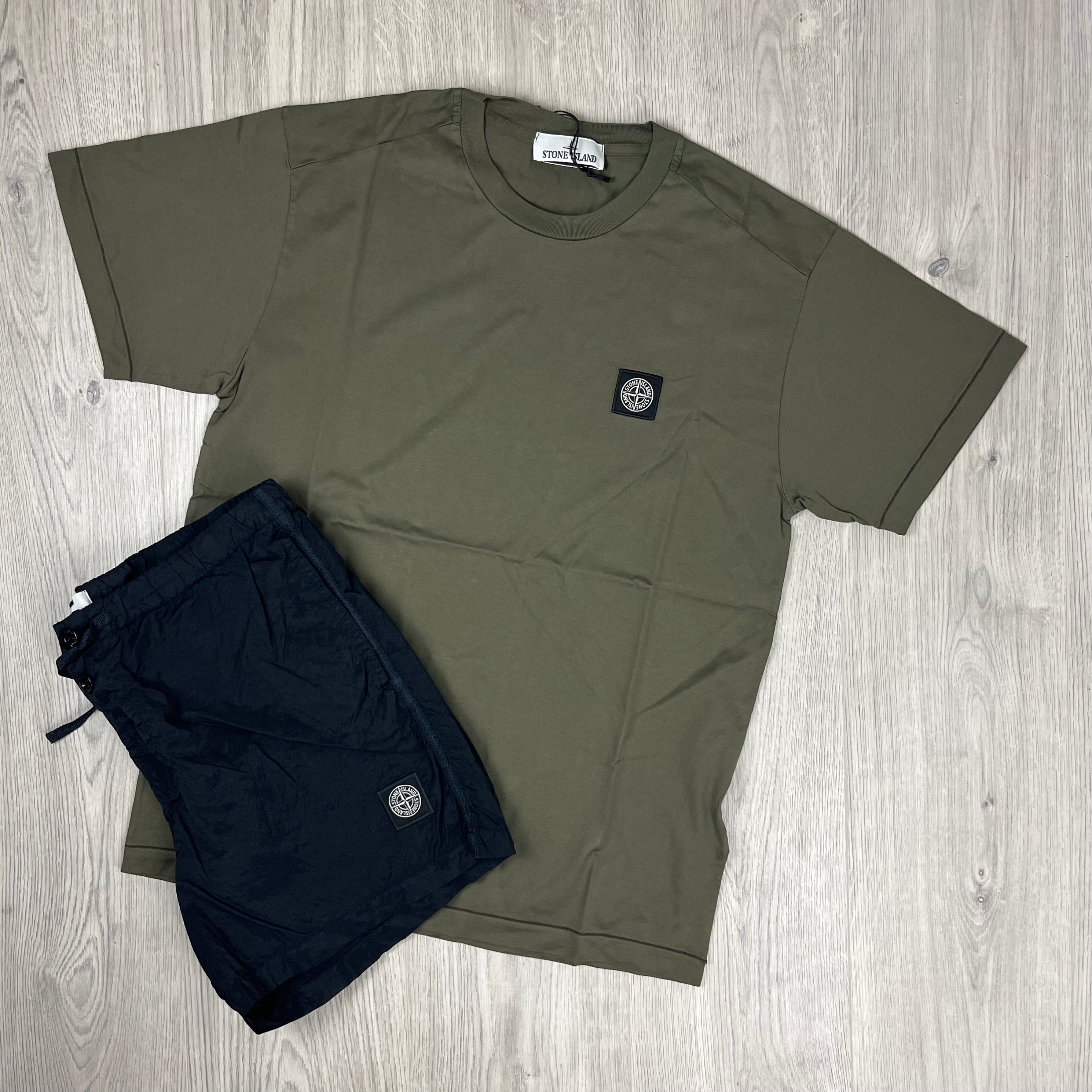 Stone Island Holiday Set - Olive/Black Ironleague