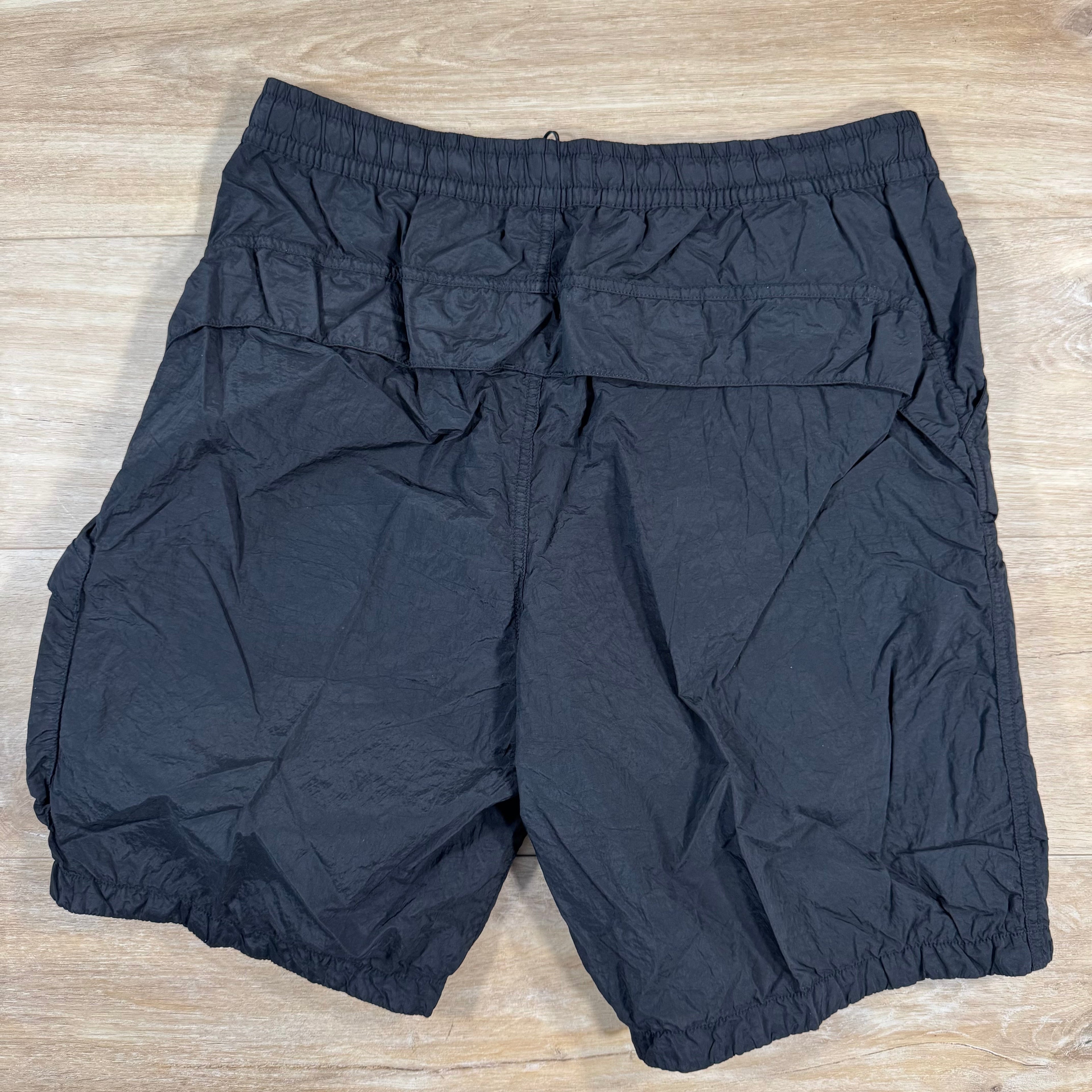 Stone Island Nylon Metal Bermuda Shorts in Black Ironleague
