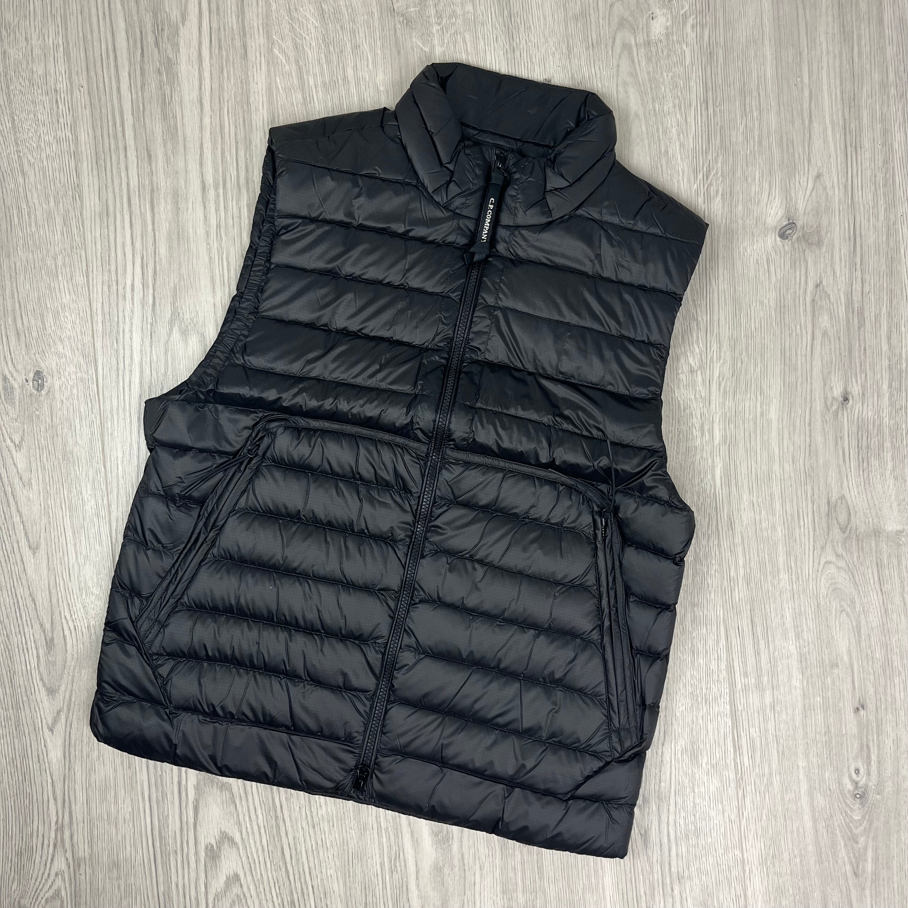 CP Company DD Shell Gilet - Black Ironleague