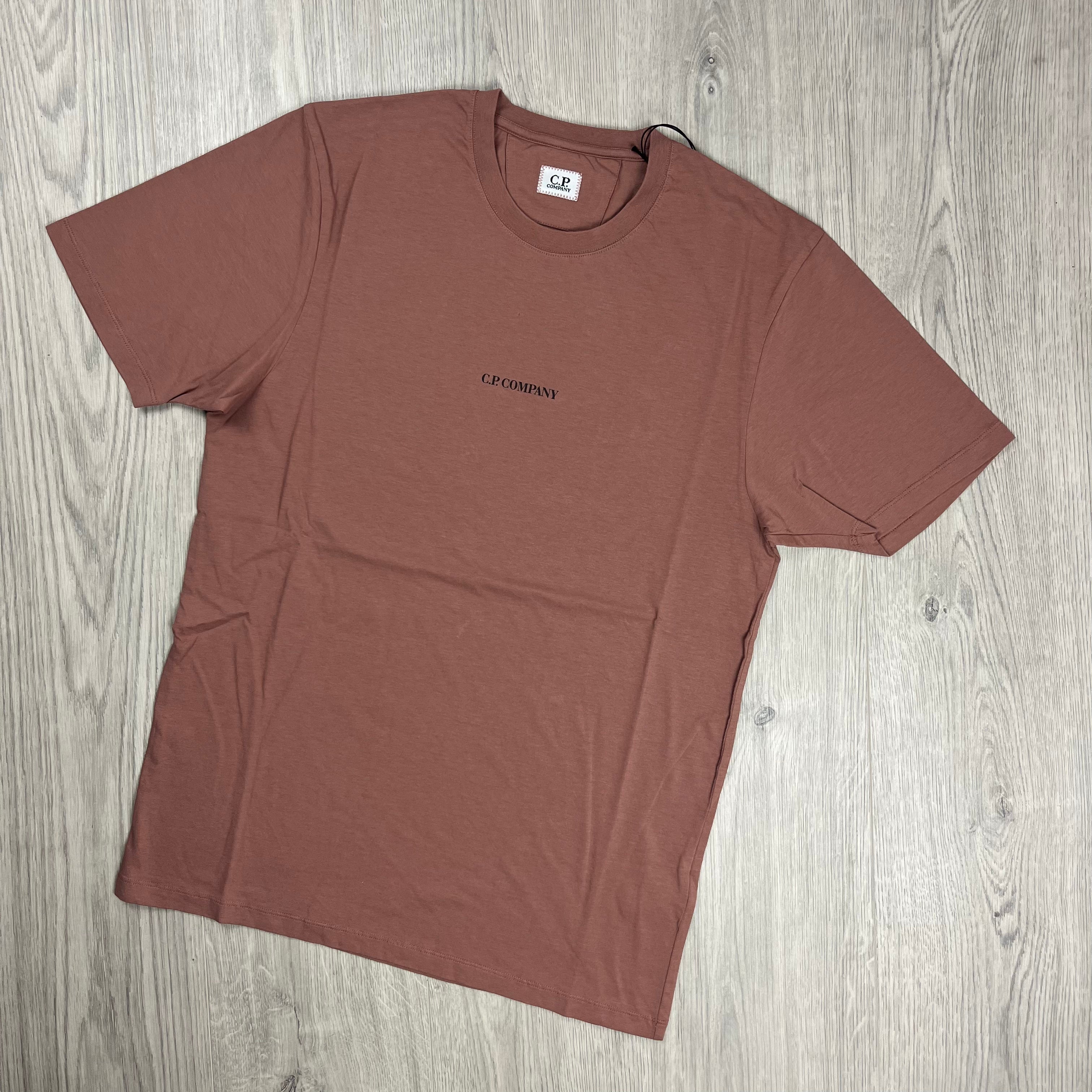 CP Company Printed T-Shirt - Cedar Wood Ironleague