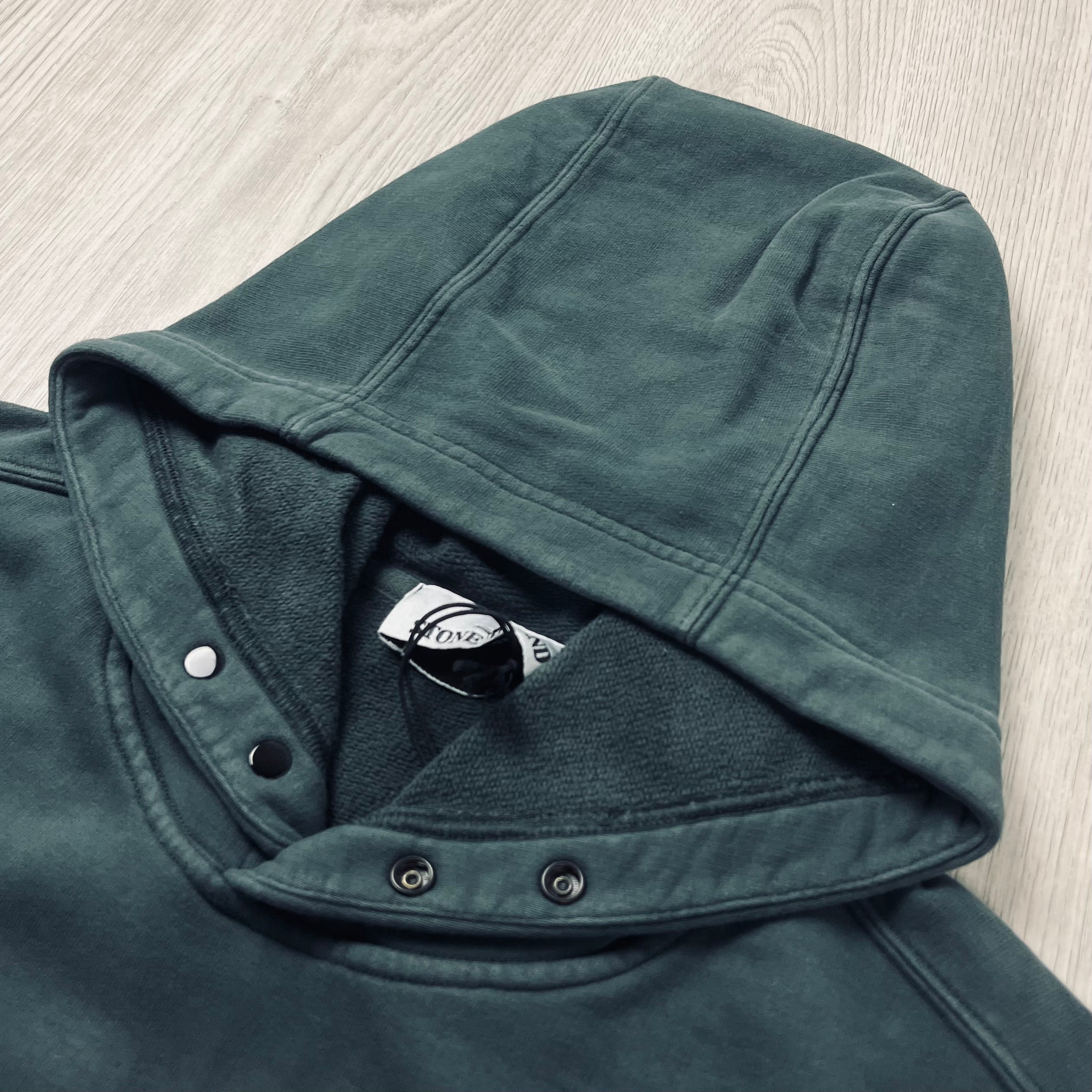 Stone Island Dyed Hoodie - Grey Ironleague