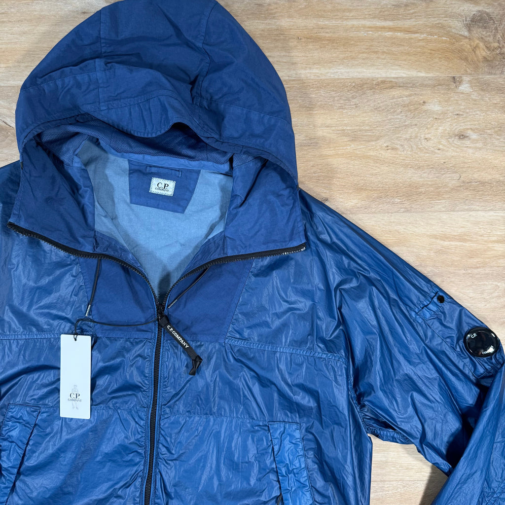 CP Company CS II Mixed Lens Jacket in Oceana - Blue Ironleague