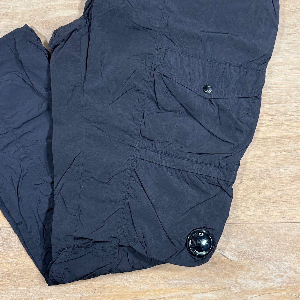 CP Company Chrome-R Cargo Lens Pants in Navy Ironleague