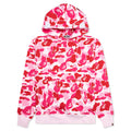 A BATHING APE ABC Camo 2nd APE Pullover Hoodie - Pink