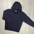 CP Company Raised Fleece Hoodie - Nightshade Ironleague