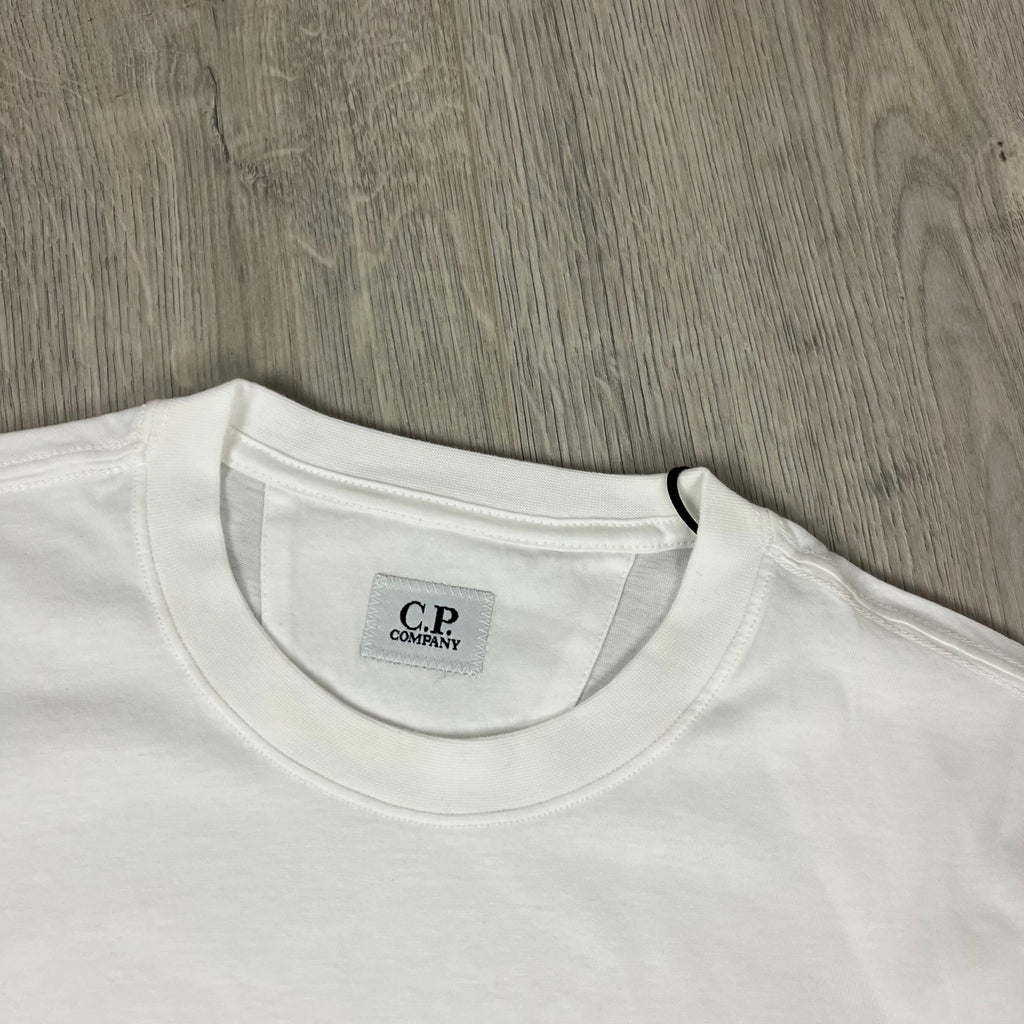 CP Company Stamp T-Shirt - White Ironleague