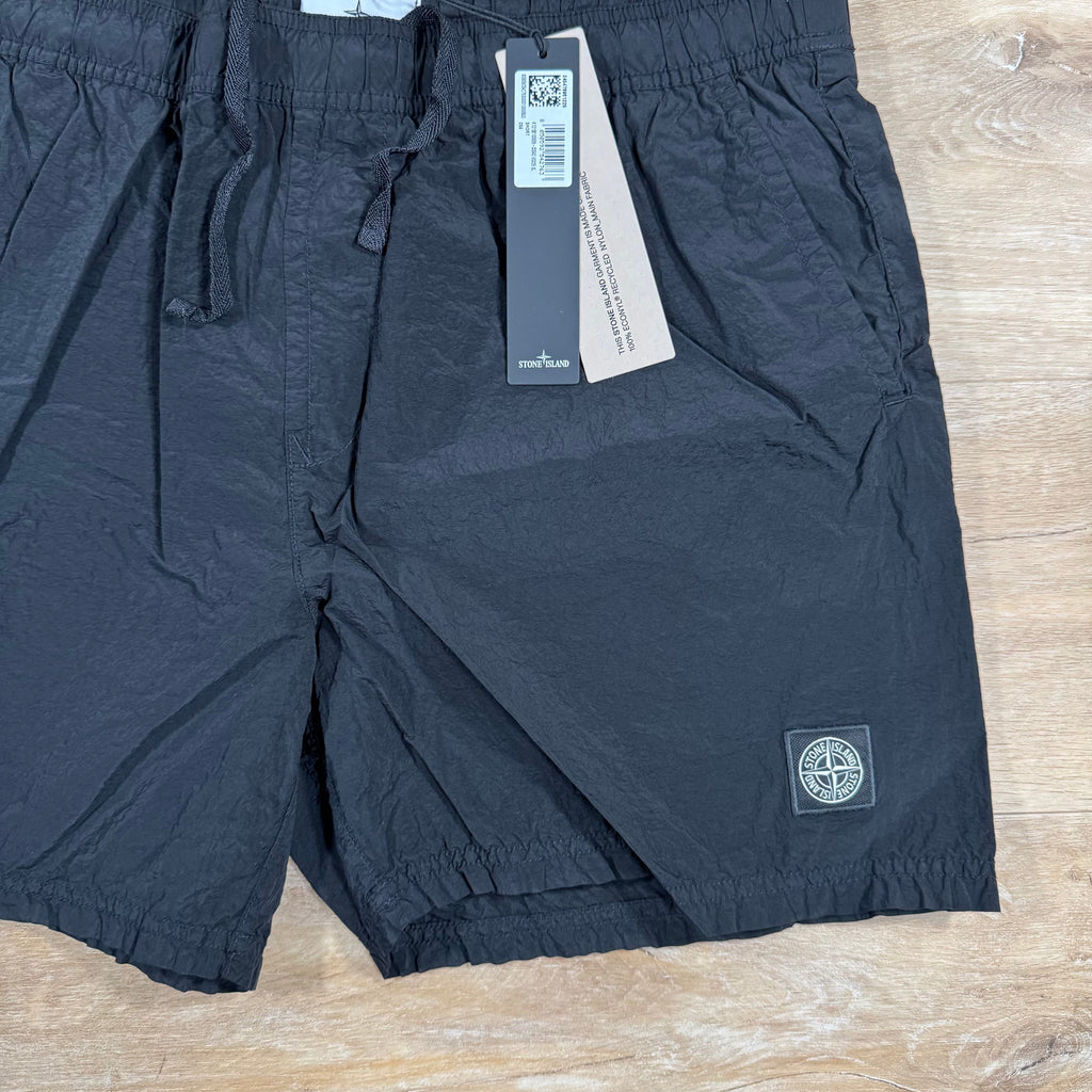 Stone Island Nylon Metal Swim Shorts in Black Ironleague