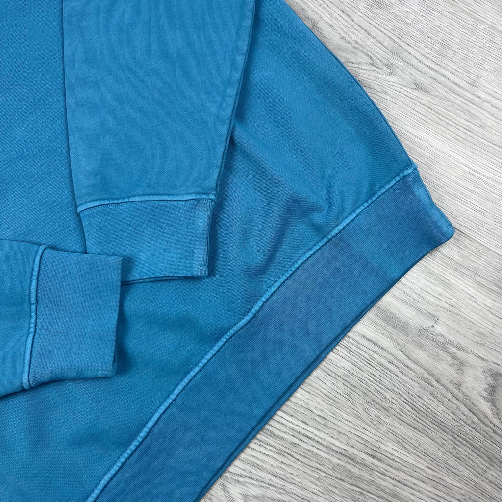 CP Company Patch Sweatshirt - Aegean Blue Ironleague