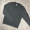 CP Company Knit Sweatshirt - Gunmetal Ironleague