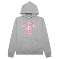A BATHING APE Abc Camo College Pullover Hoodie - Gray
