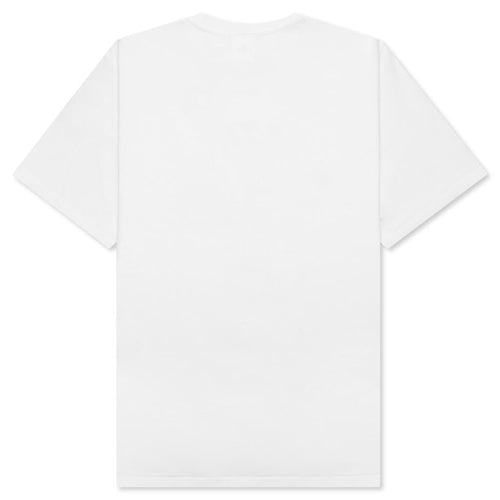 A BATHING APE ABC Camo College Tee - White/Gray