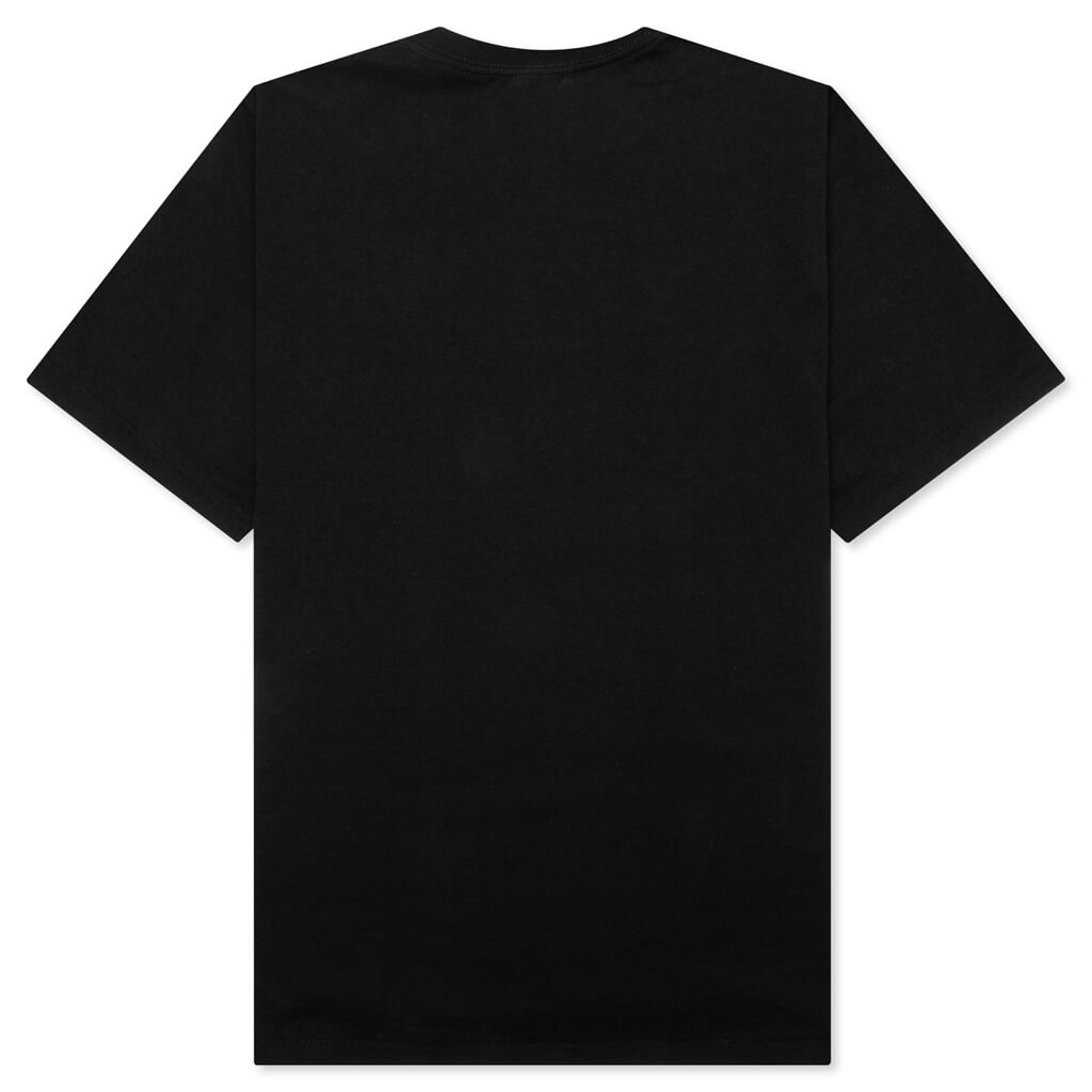 A BATHING APE Abc Camo Side Big Ape Head Tee - Black/Blue