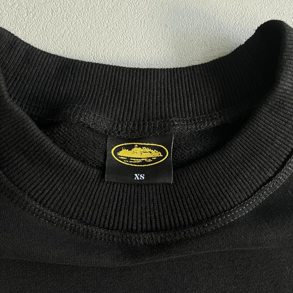 Corteiz Alcatraz Basic Crewneck Set - Black Ironleague