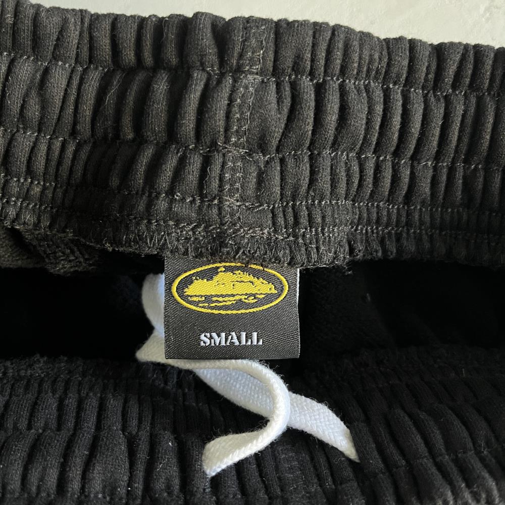 Corteiz Alcatraz Basic Crewneck Set - Black Ironleague