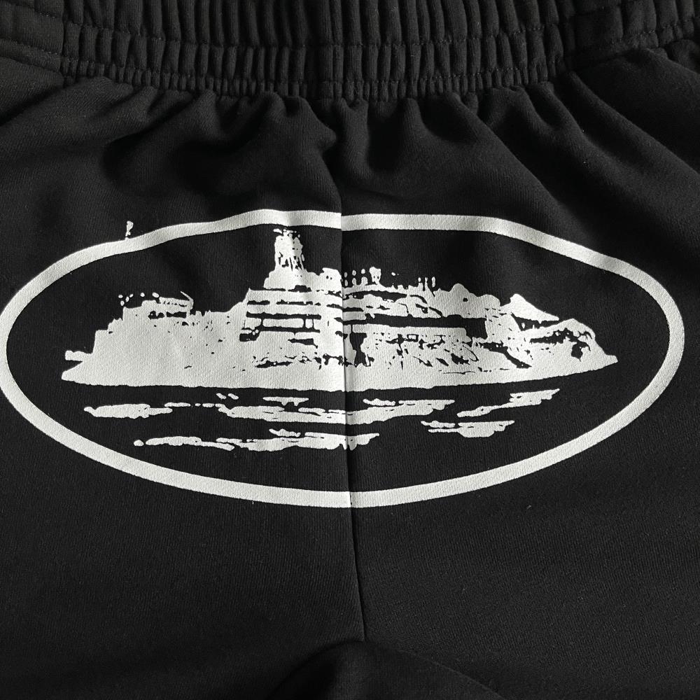 Corteiz Alcatraz Jogging Pants - Black Ironleague