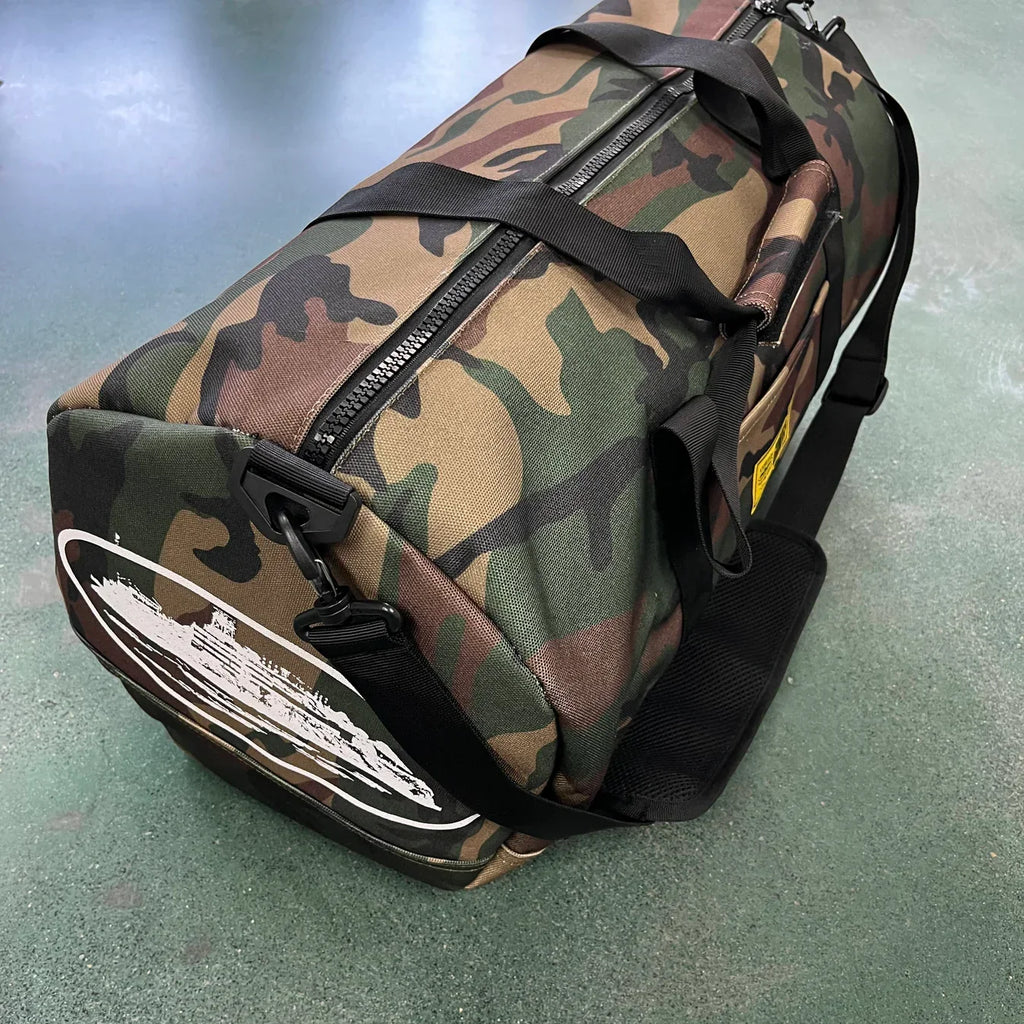 Corteiz Alcatraz Duffle Bag - Camouflage Ironleague