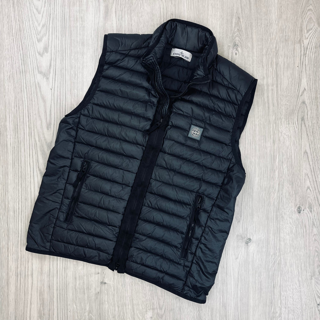 Stone Island Padded Gilet - Black Ironleague