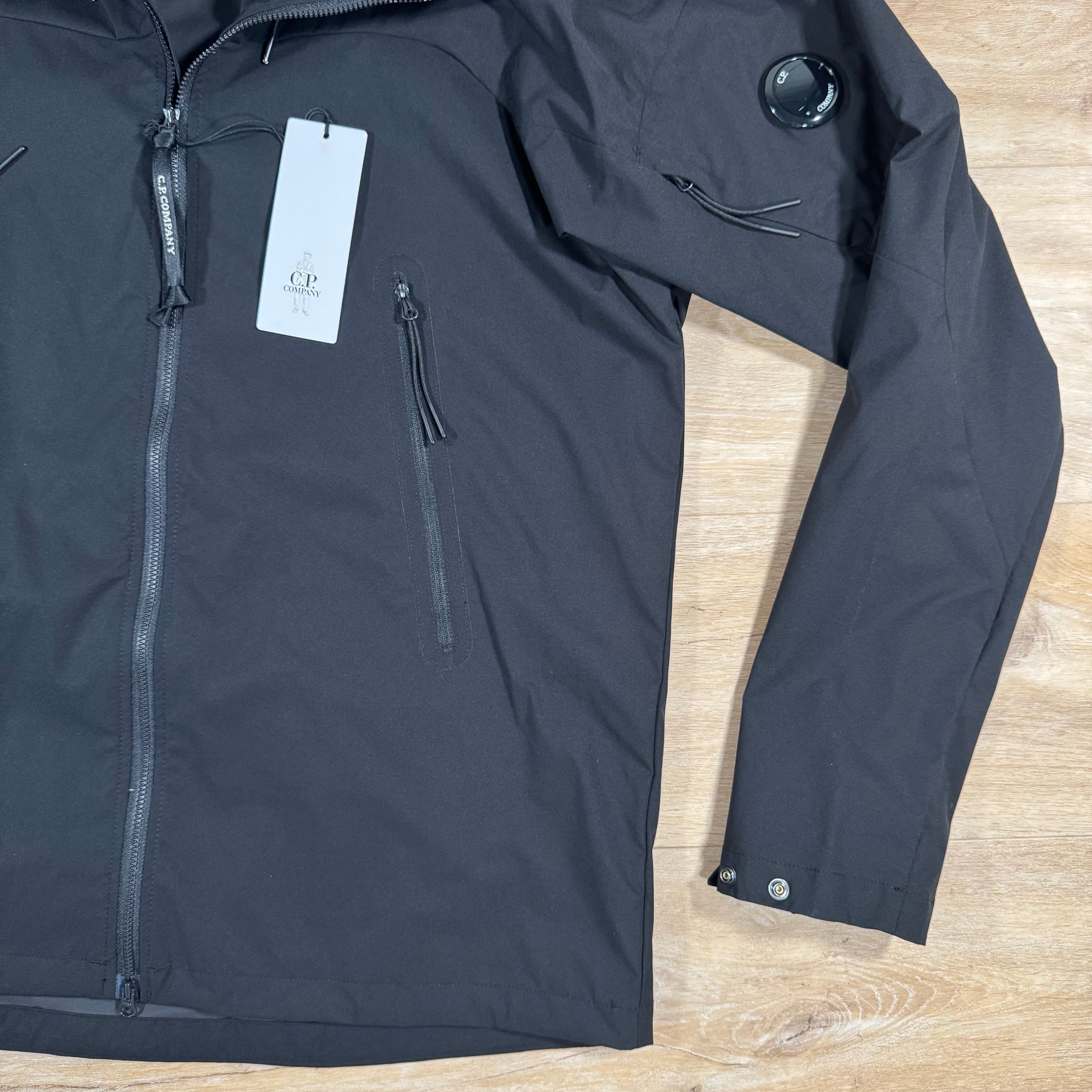 CP Company Pro-Tek Lens Jacket in Black Ironleague