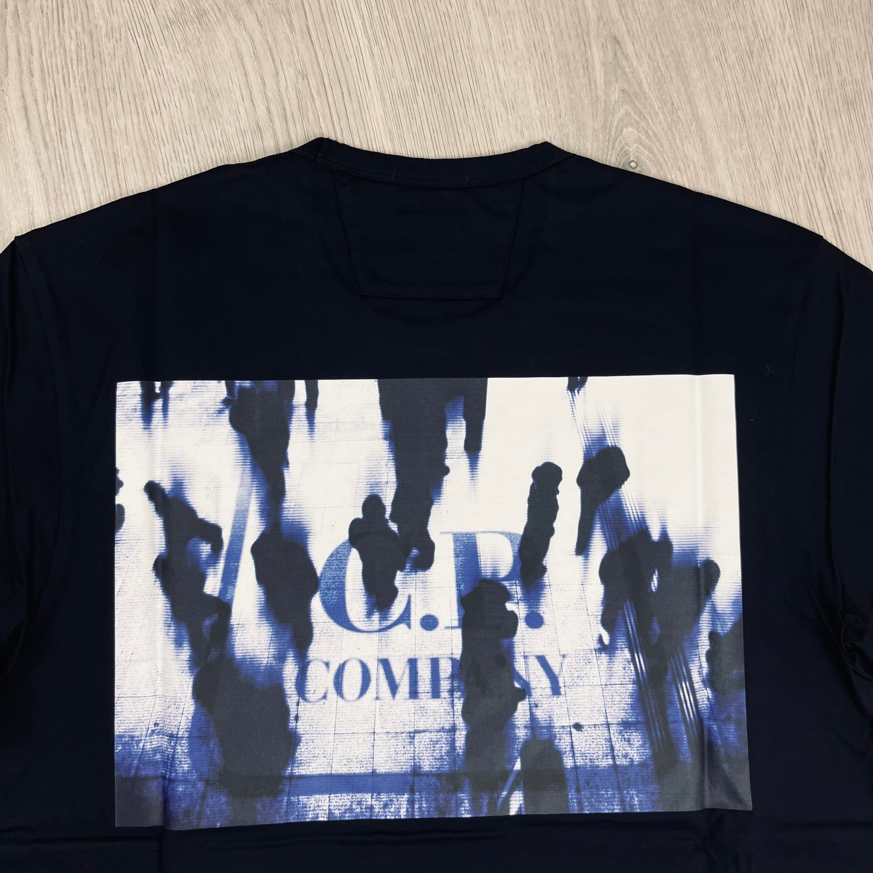 CP Company Metropolis T-Shirt - Navy Ironleague