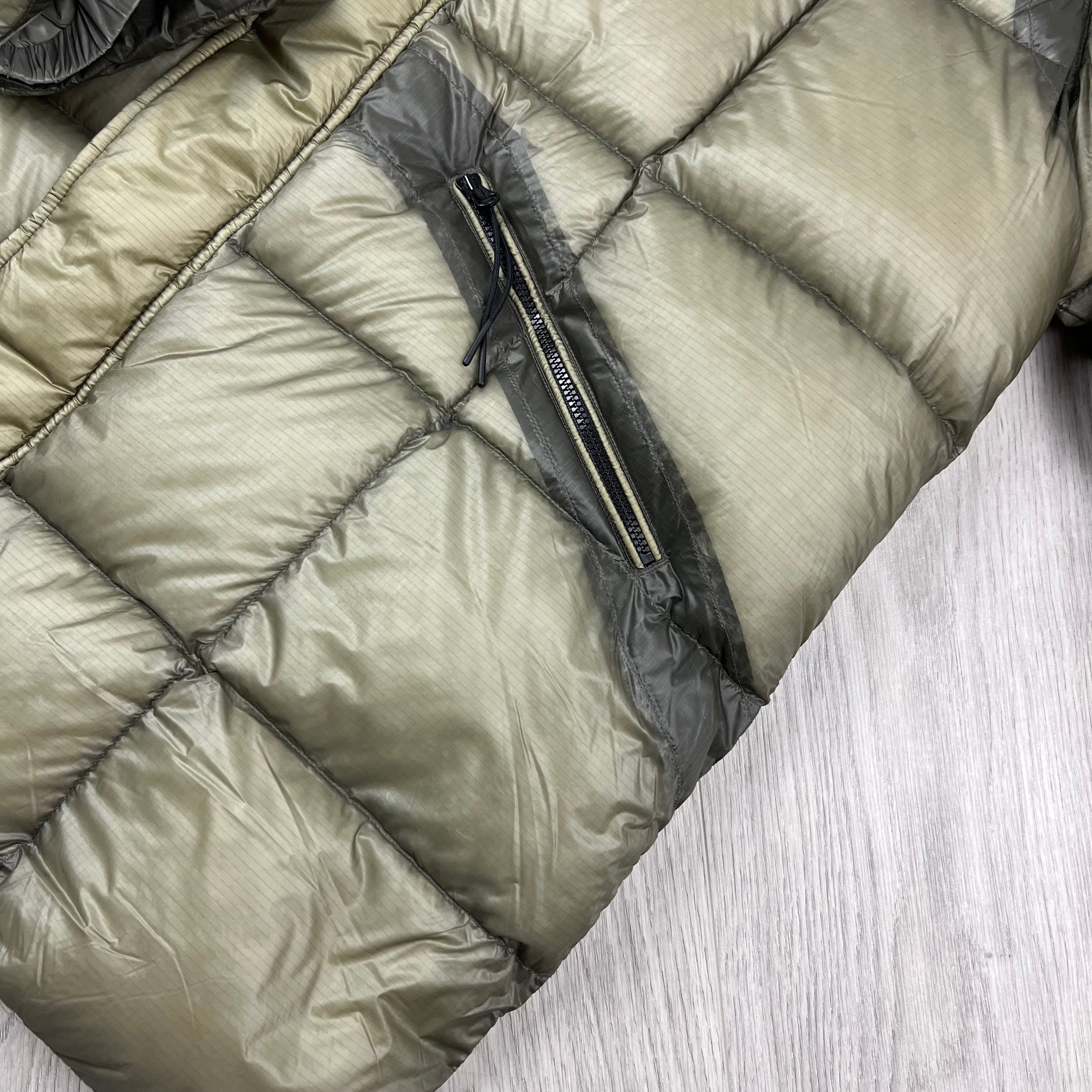 CP Company DD Shell Down Jacket - Fallen Rock Ironleague