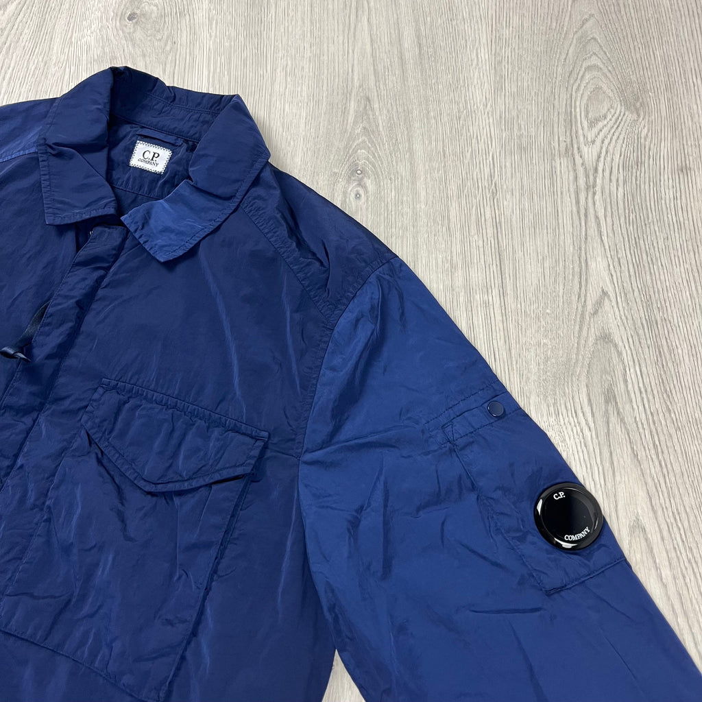 CP Company Chrome Overshirt - Estate Blue Ironleague