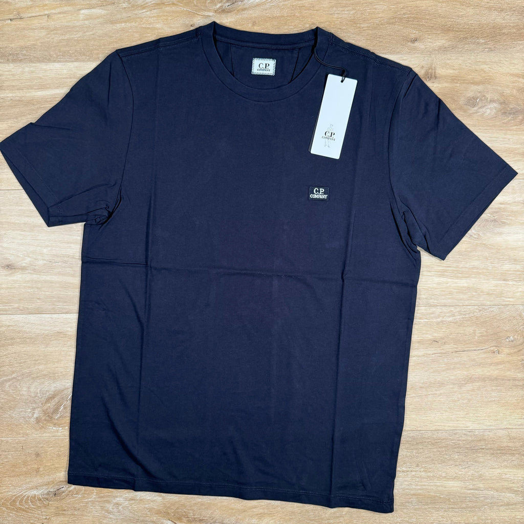 CP Company Logo Patch T-Shirt in Navy Ironleague